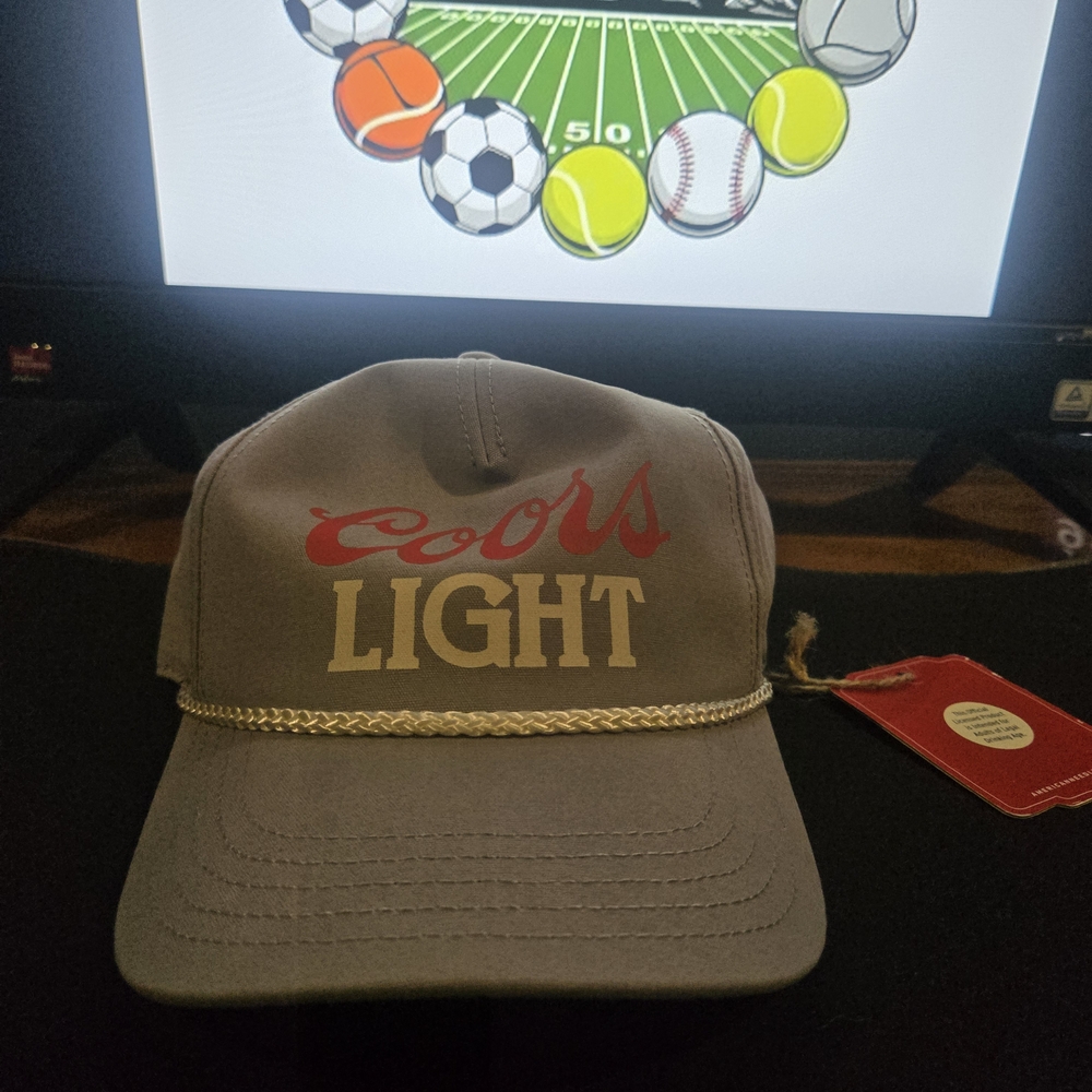 American Needle Gray Coors Light Cap